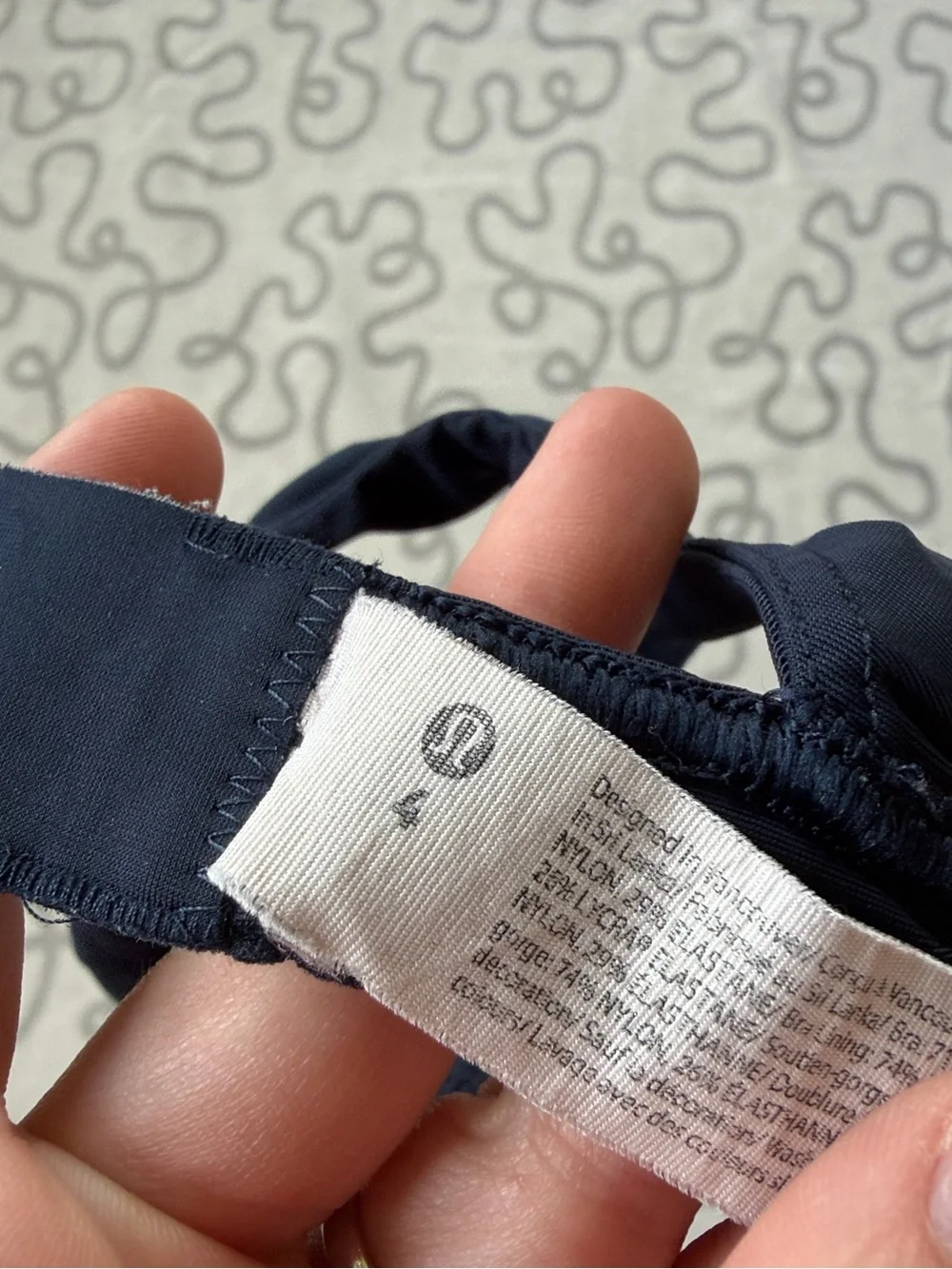 Lululemon All Day Breeze Bra in True Navy